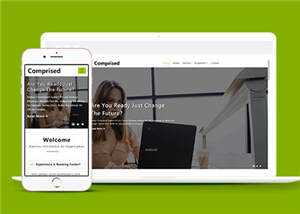 企业合作商务展示HTML网页模板下载-项目资源网