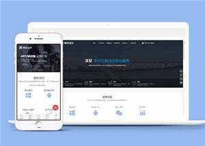 互联网信息化服务网站前端模板下载-项目资源网