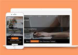 精通商务科技公司HTML网站模板下载-项目资源网