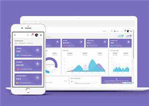 手机app运营数据统计后台模板下载-项目资源网