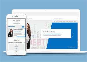 商务咨询金融服务公司模板源码-项目资源网