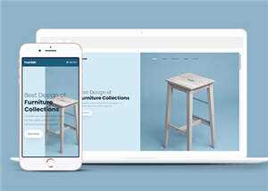 家居品牌公司响应式网页模板下载-项目资源网