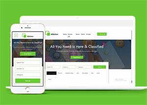 简约本地家政服务公司网站模板-项目资源网