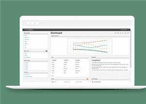 简洁Bootstrap后台源码模板-项目资源网