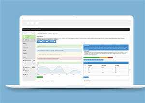 响应式后台源码通用管理模板下载-项目资源网