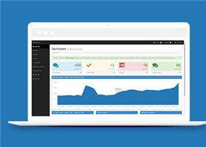 简约后台管理界面源码模板下载-项目资源网