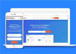 响应式公司模板在线销售HTML网页下载-项目资源网
