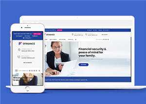 响应式理财产品公司HTML网页模板下载-项目资源网