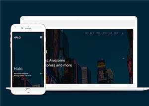 简洁创意动态记录响应式网站模板下载-项目资源网