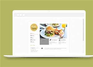 简洁快餐店源码模板下载-项目资源网