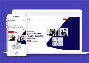 大气商业服务公司网站模板源码下载-项目资源网