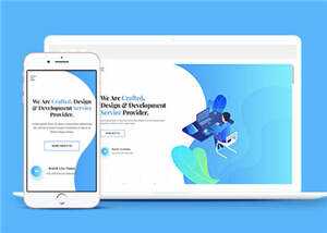 精制设计公司网站模板源码下载-项目资源网