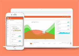 简洁后台管理员系统网站模板-项目资源网