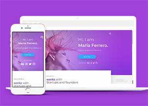 视觉体验设计师简历类模板下载-项目资源网