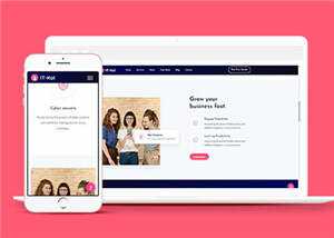 科技软件公司网页html模板下载-项目资源网