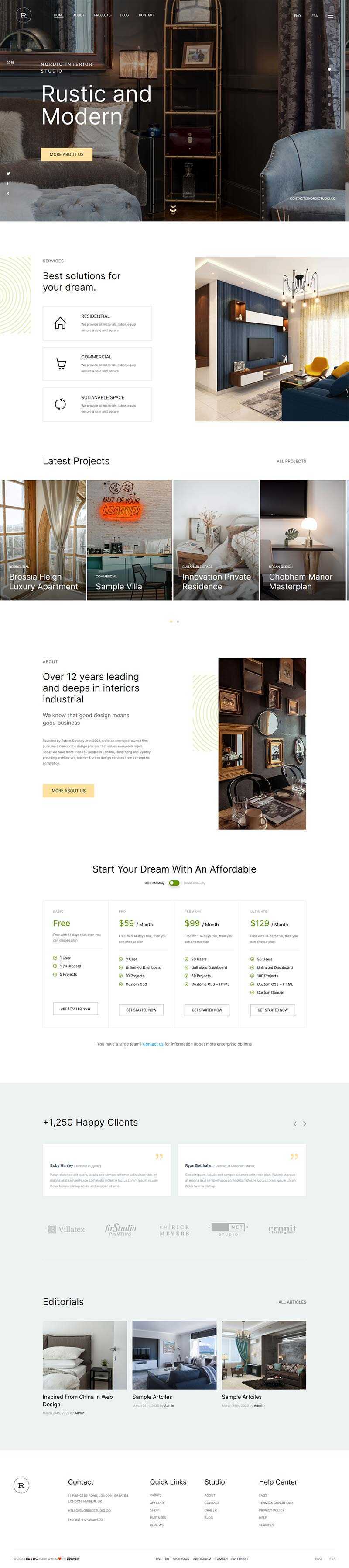 Bootstrap5多用途的企业展示网站html5模板-项目资源网