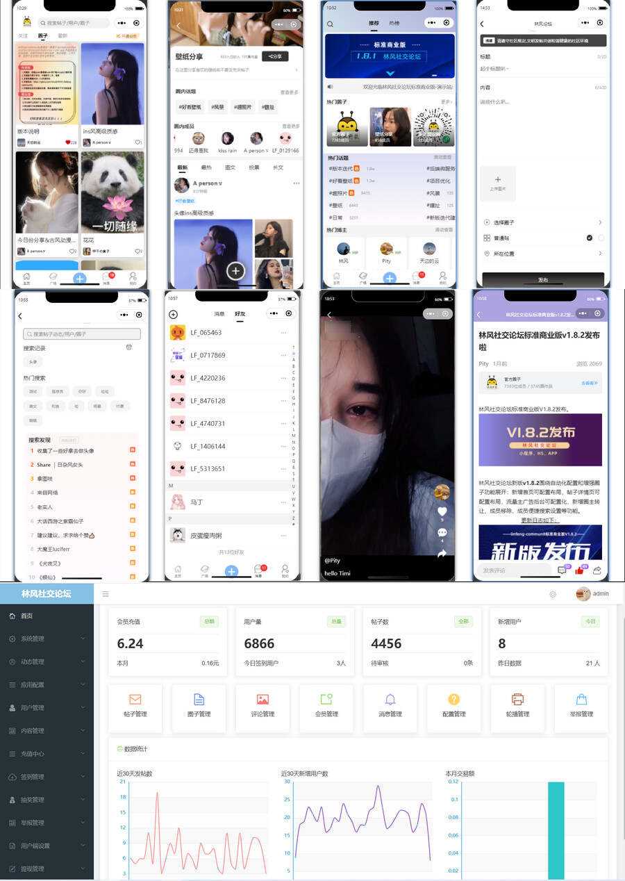 独立版社交论坛前端微信小程序源码问答发帖BBSphp源码-项目资源网