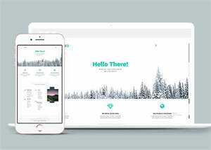 关于极简设计公司响应式模板下载-项目资源网