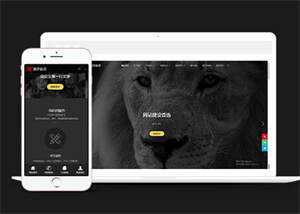 简洁品牌设计建设类网站前端模板-项目资源网