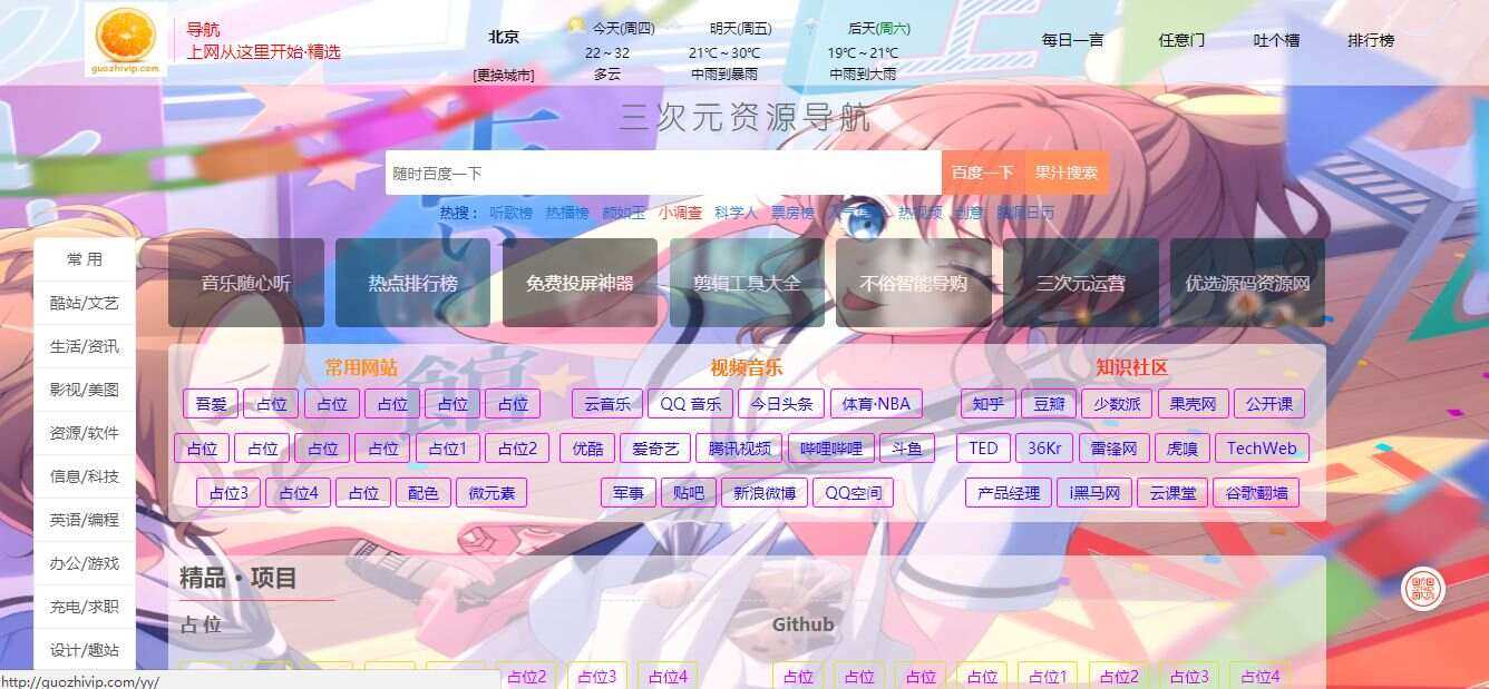 图片[2]-精美网址导航及热点热搜影视排行榜源码-项目资源网