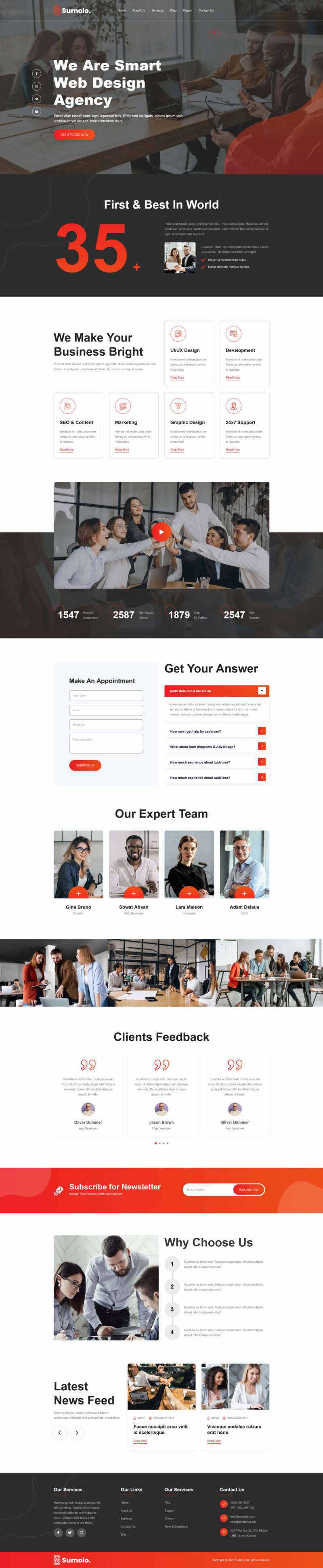web软件应用开发公司官网html5模板-项目资源网