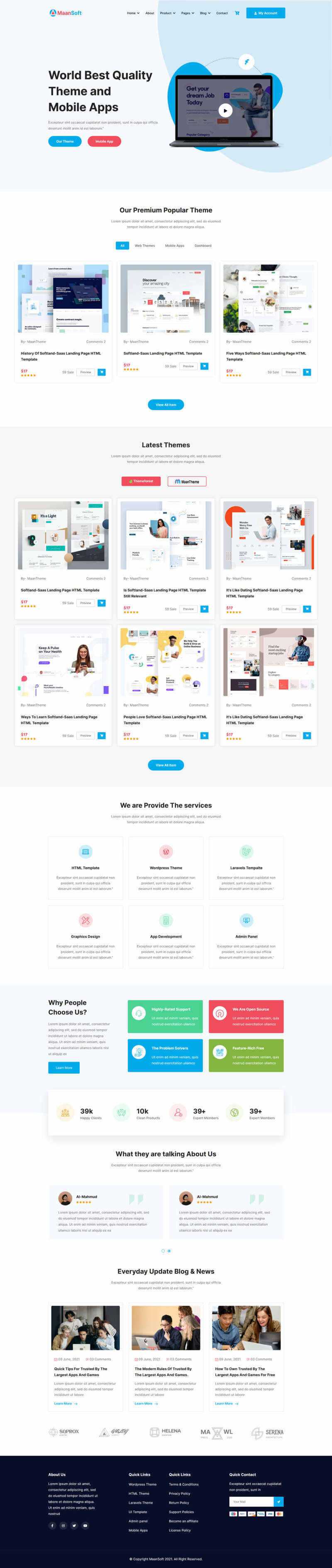 Bootstrap5数字信息产品交易平台HTML模板-项目资源网