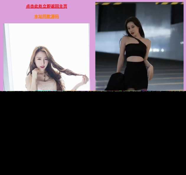 引流源码随机小姐姐美女鉴赏php源码-项目资源网