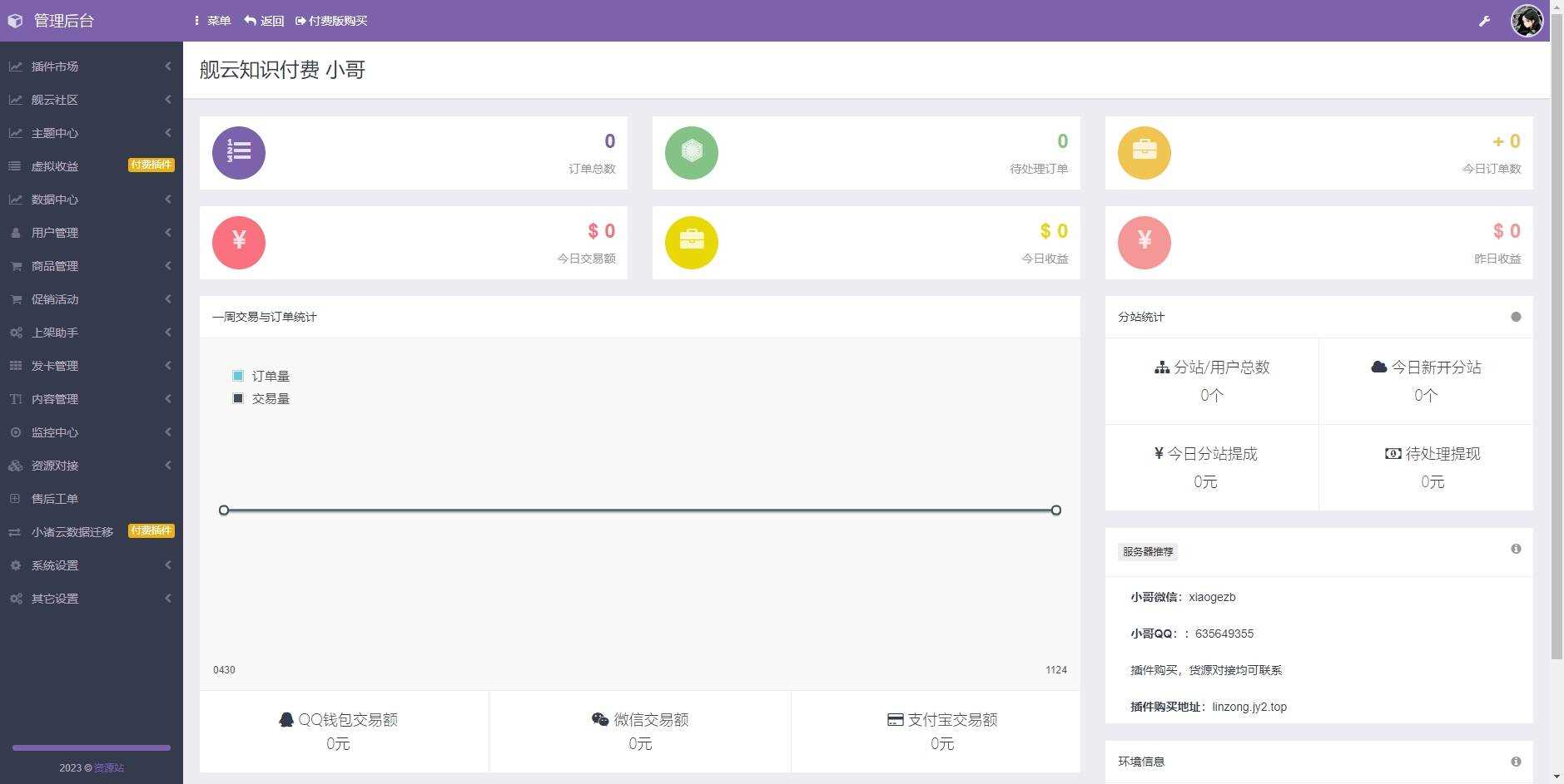图片[2]-彩虹商城时光模板系统初创版源码-项目资源网