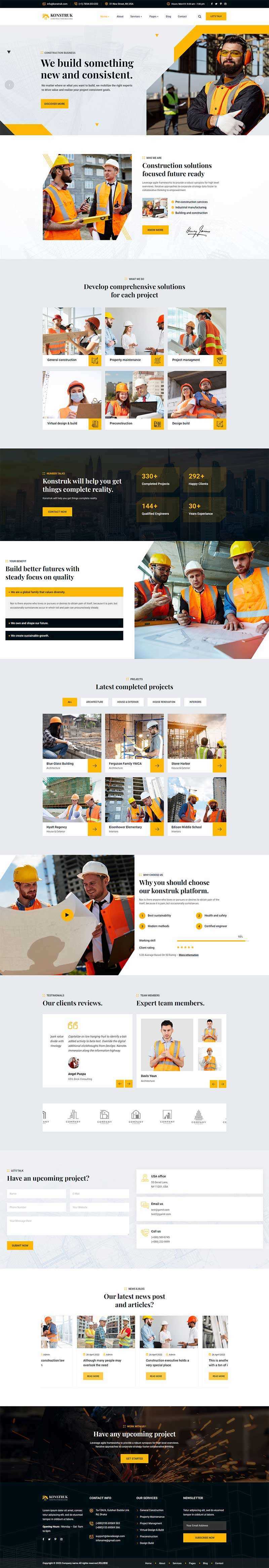 城市开发运营建筑公司网站html模板-项目资源网