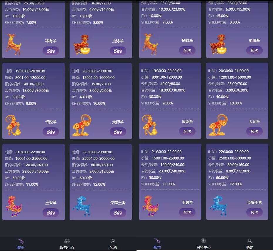 图片[3]-区块羊投资平台源码/支持预约 转让领养抽奖等等功能 全开源可二开-项目资源网
