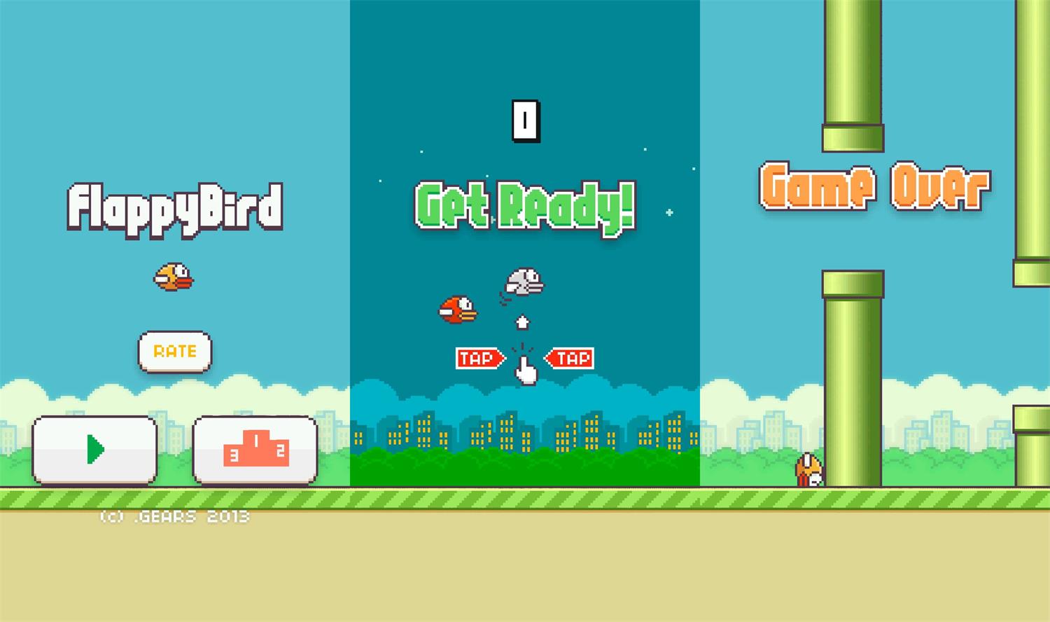 娱乐闯关游戏 像素鸟-项目资源网