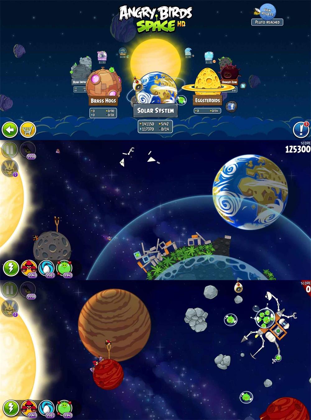 娱乐闯关游戏《愤怒的小鸟:太空》-项目资源网