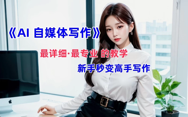 全网最全最细最专业的“AI自媒体写作”教学，新手小白秒变写作高手！-项目资源网