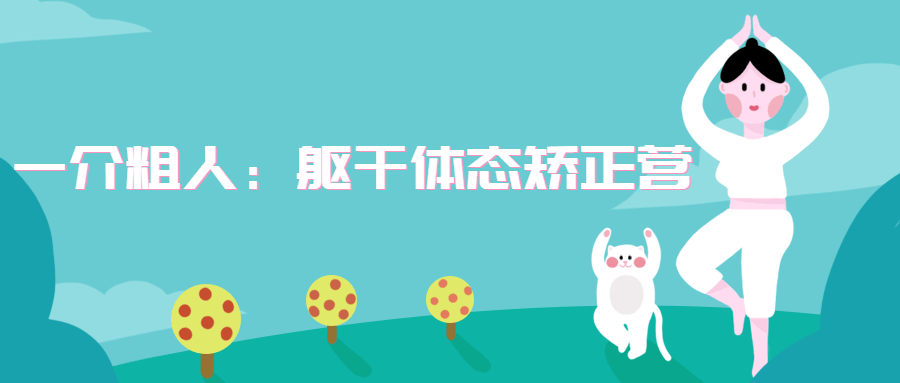 一介粗人：躯干体态矫正营-项目资源网