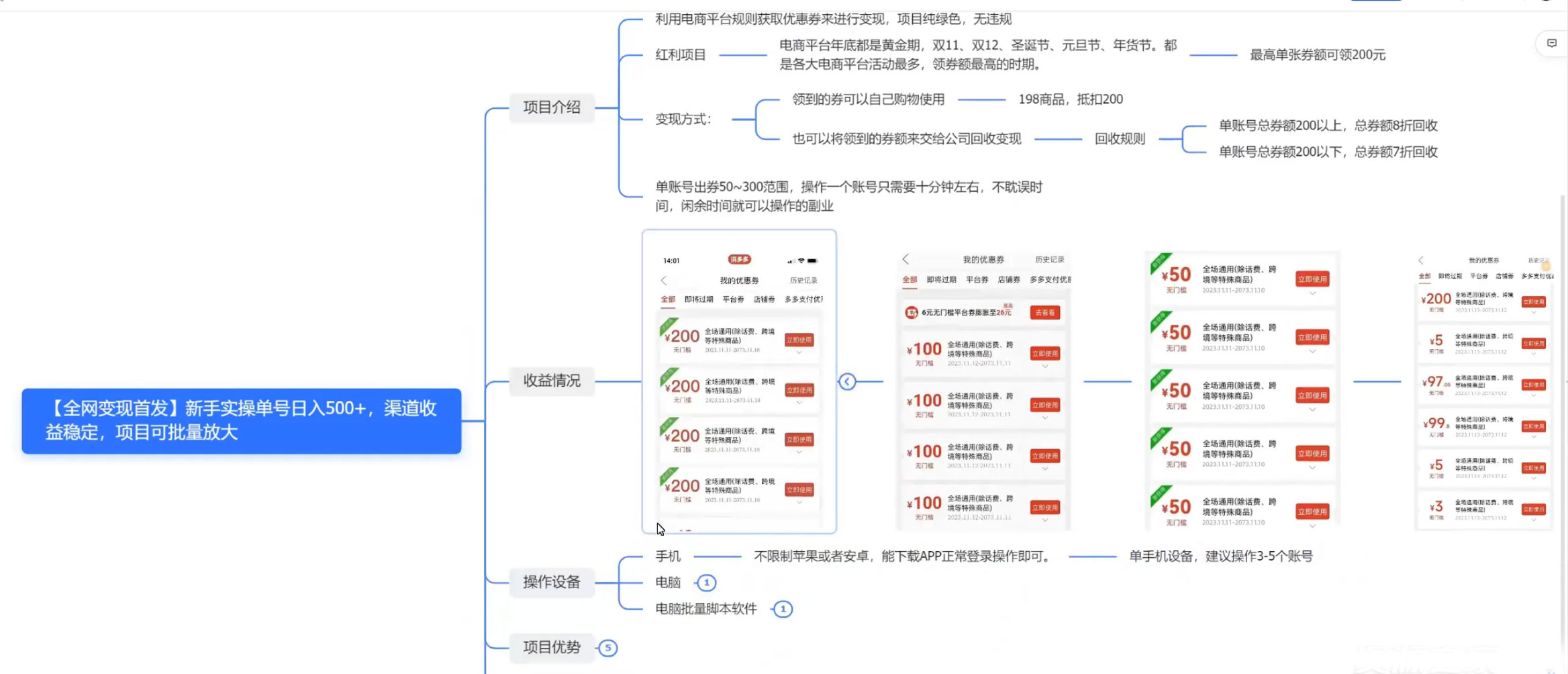图片[2]-新手实操单号日入 500+，渠道收益稳定，项目可批量放大-项目资源网