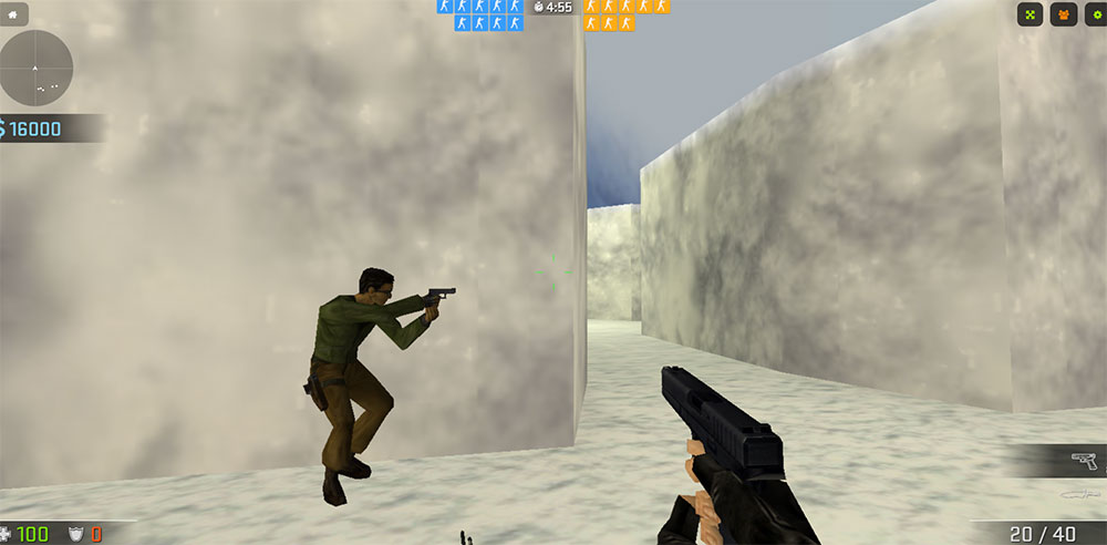 真怀旧:网页在线玩反恐精英、红色警戒 2