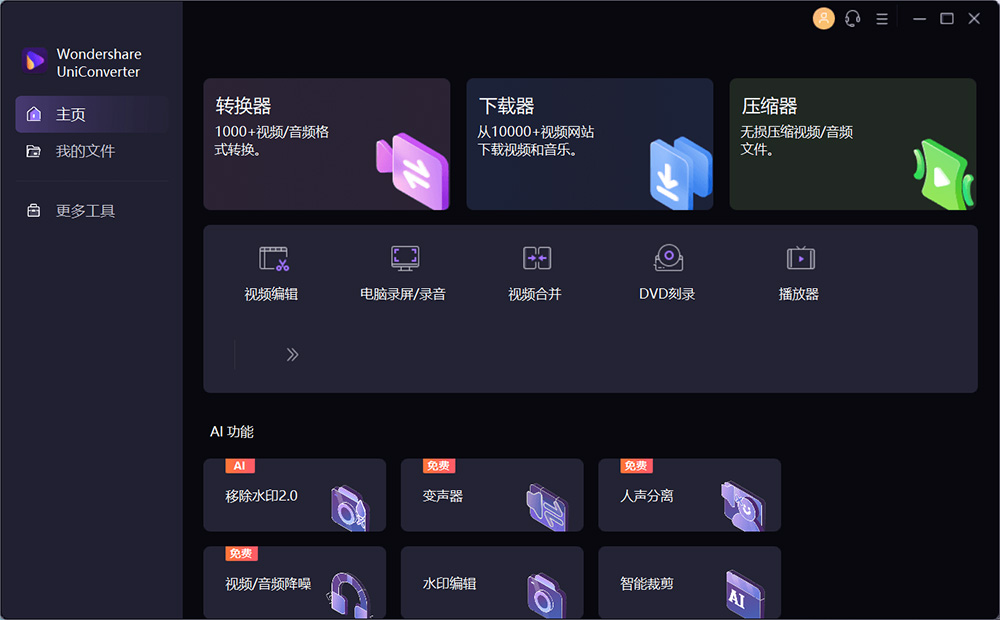 万兴优转 UniConverter v14.1.15.171 解锁 VIP 便携版 万兴优转 UniConverter v14.1.15.171 解锁 VIP 便携版