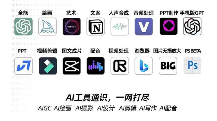 AIGC 全能特训营第 3 期:一次掌握 14 大主流 AI 工具,AI 工具通识,一网打尽 AIGC 全能特训营第 3 期:一次掌握 14 大主流 AI 工具,AI 工具通识,一网打尽